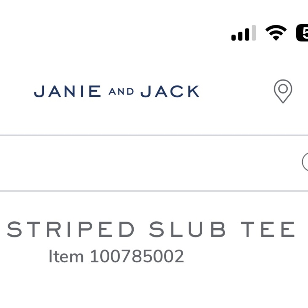 Striped Slub Tee - Picture 4 of 6